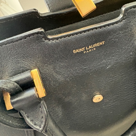 Ysl classic cabas leather small satchel - Picture 6 of 11